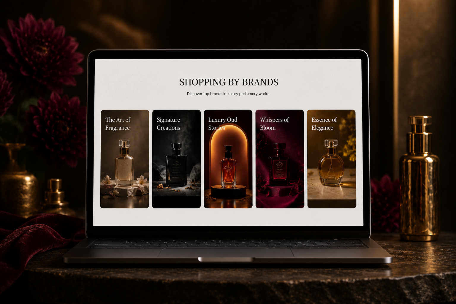 Fadil Maison perfume website